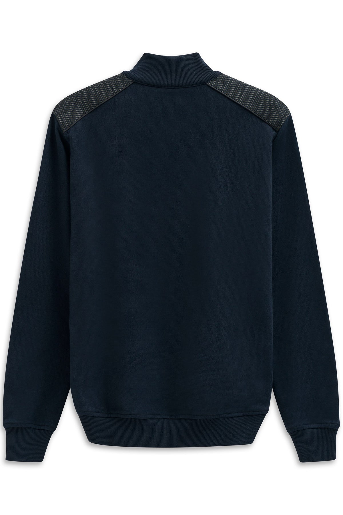 Bugatti 8550 Button-Neck Sweat Troyer - Navy bugatti-8550-85062d-150-b-v2