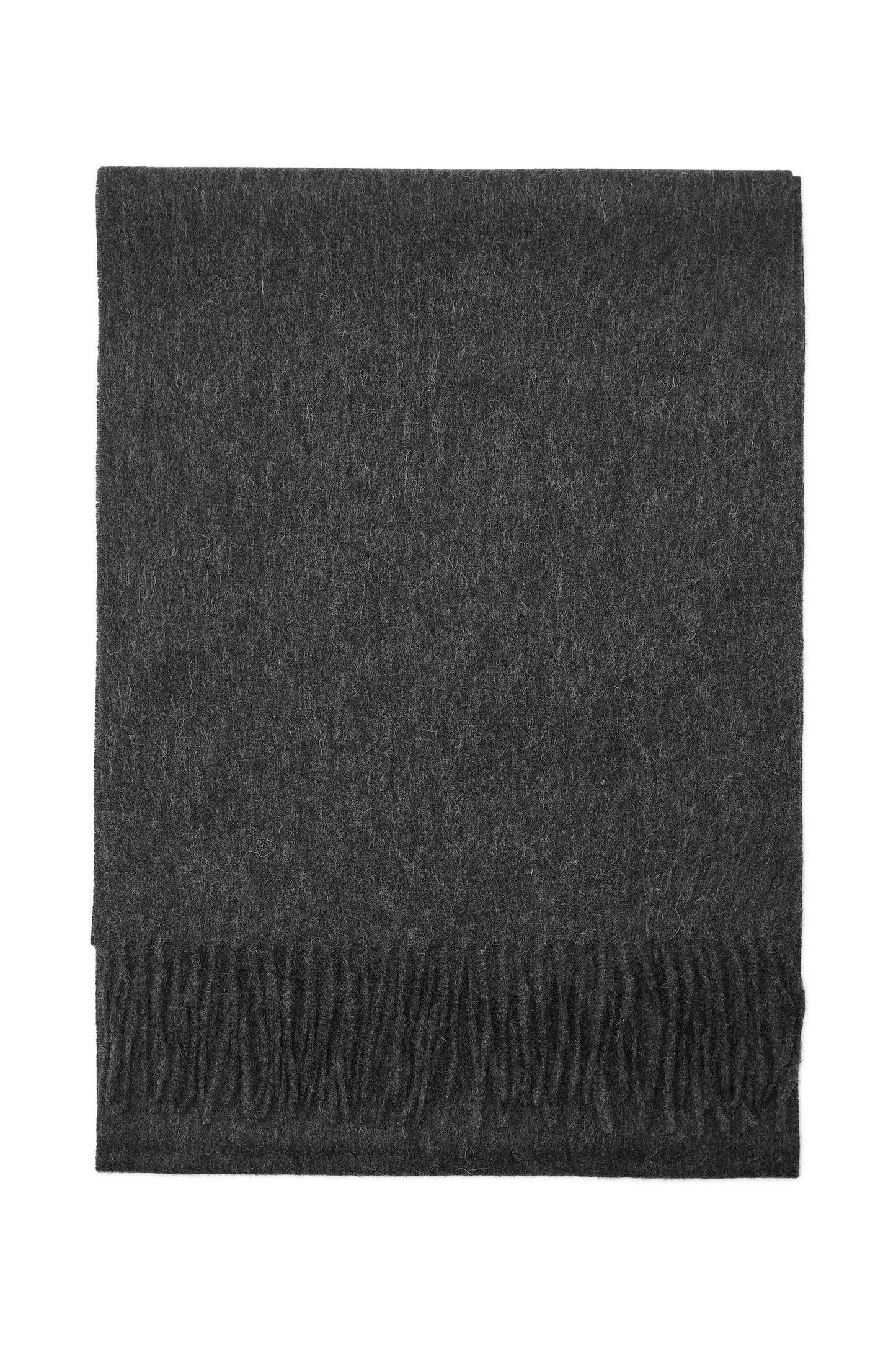 Matinique Mawolan Wool Scarf - Dark Grey Melange dark-grey-melange-mawolan-wool-scarf-300270-3