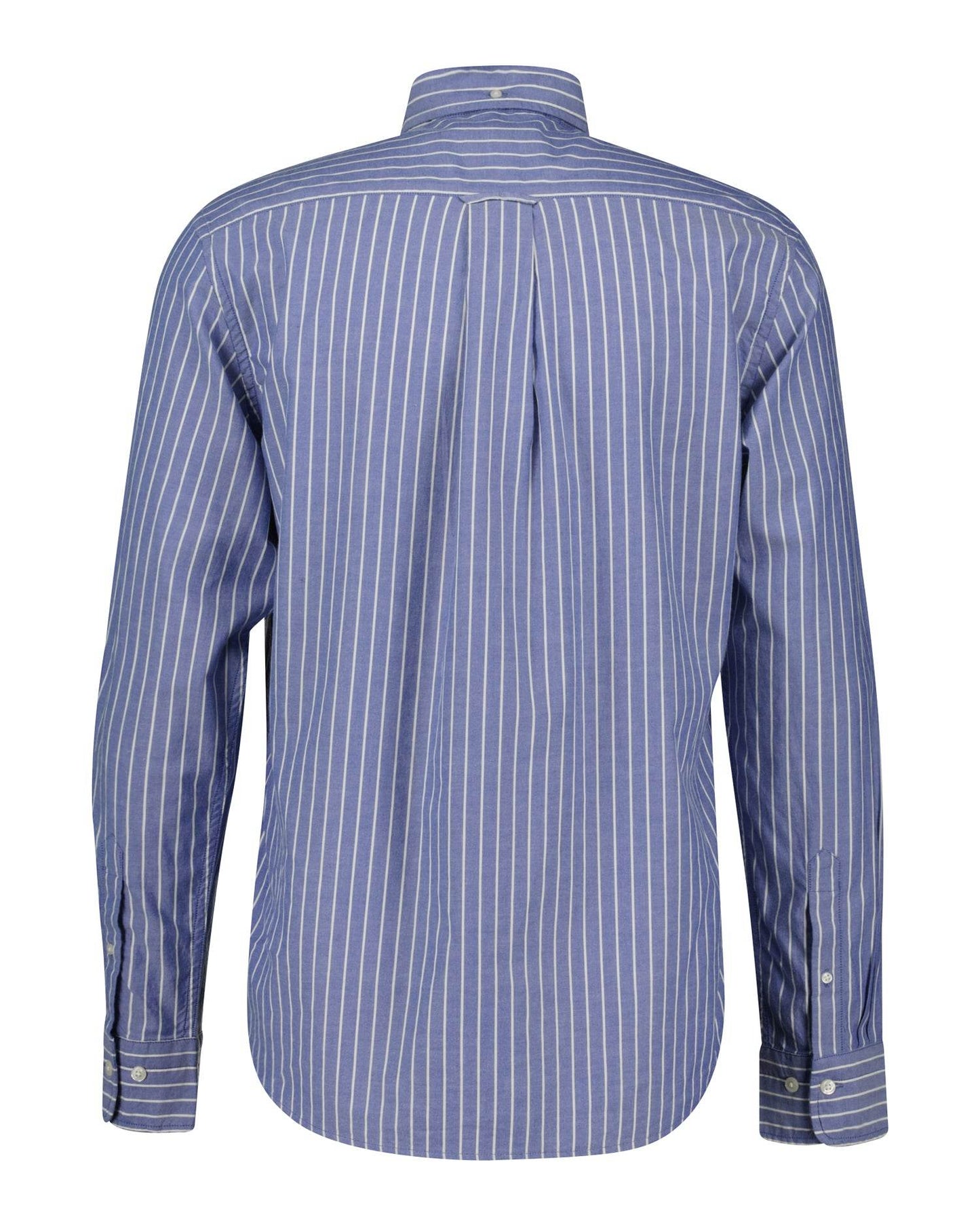 Gant Regular Brushed Twill Stripe Shirt - College Blue gant_3250005_436-2