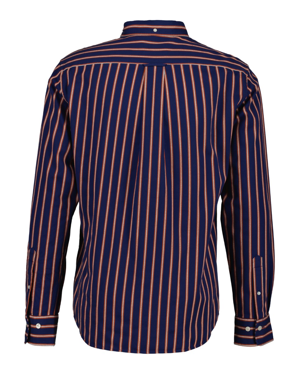 Gant Reg Twill Dobby Stripe Shirt- Persian Blue gant_3250204_423-2