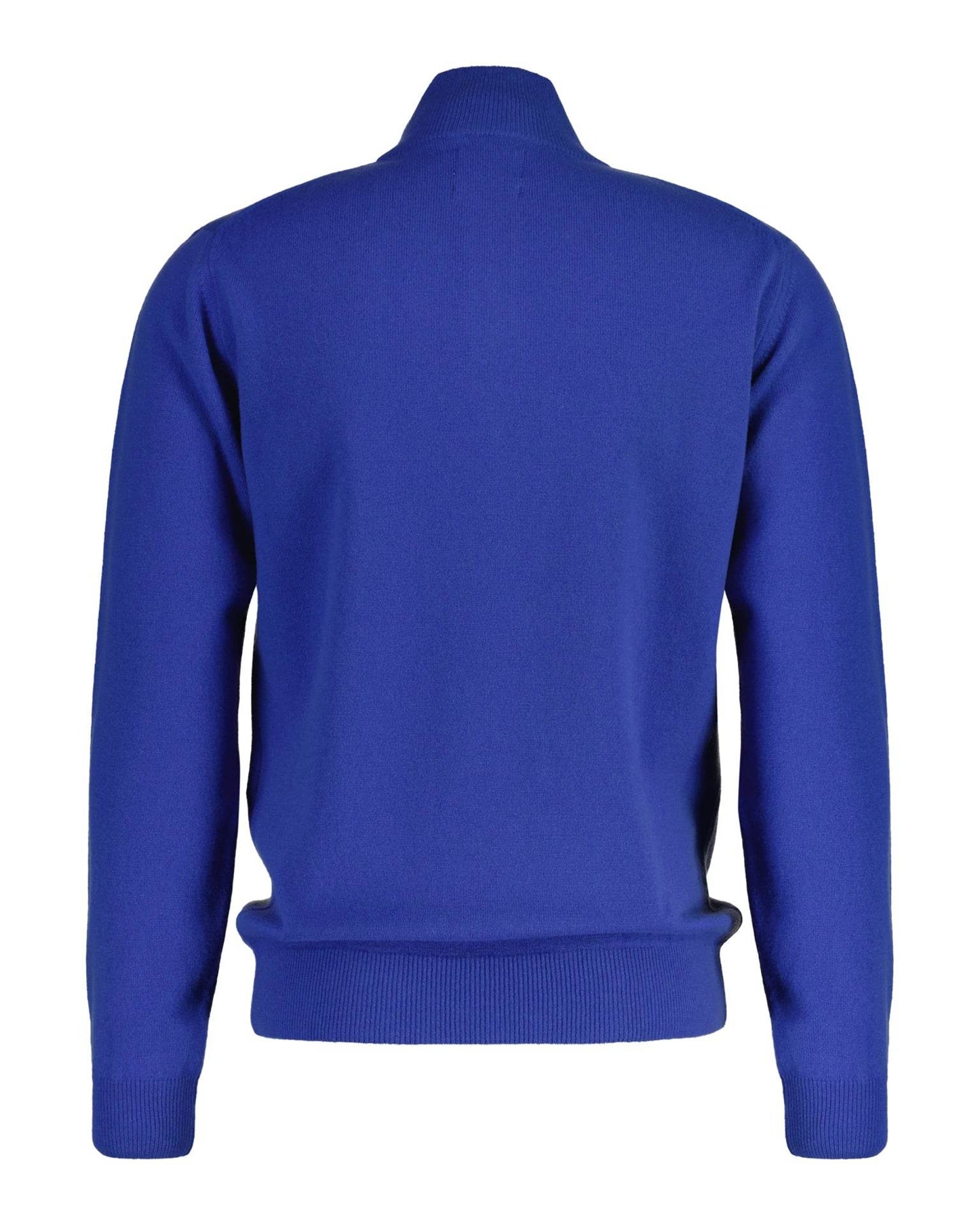 Gant Superfine Lambswool Half-Zip Sweater - Rich Blue gant_87213_407-2