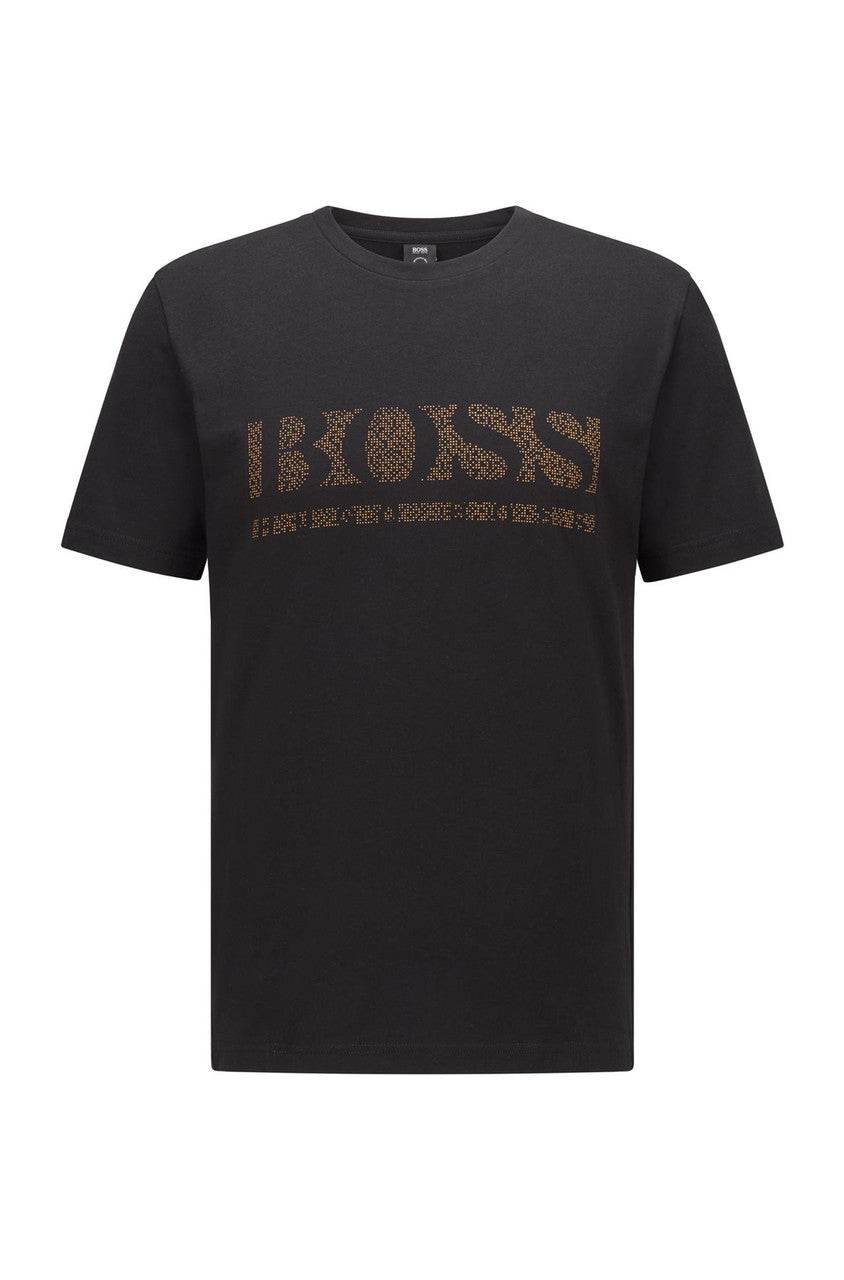 Hugo Boss TEE PIXEL - Black hbeu50457429_001_100__82009