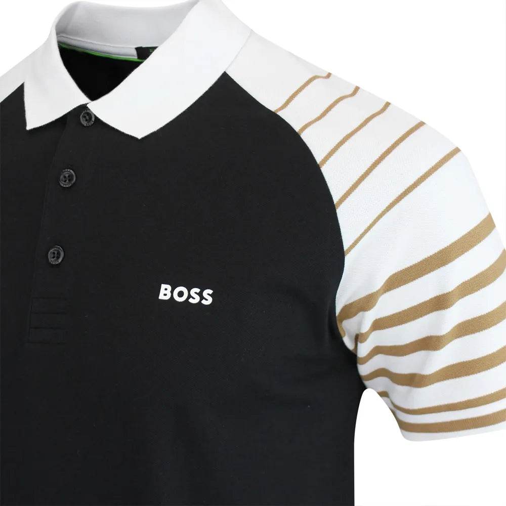 Hugo Boss Golf Shirt Paule 3 Slim - Black hbeu50494331_001_3