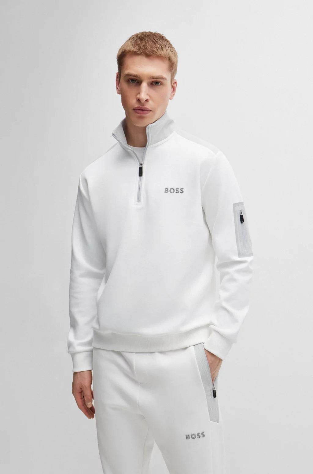 White boss sweatshirt sale