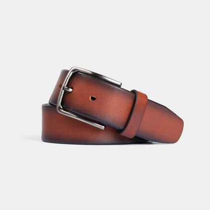 Miguel Bellido Casual Leather Belt - Light Brown 0004691040161213018a