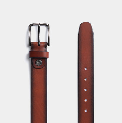 Miguel Bellido Casual Leather Belt - Light Brown 0004691040161213018b