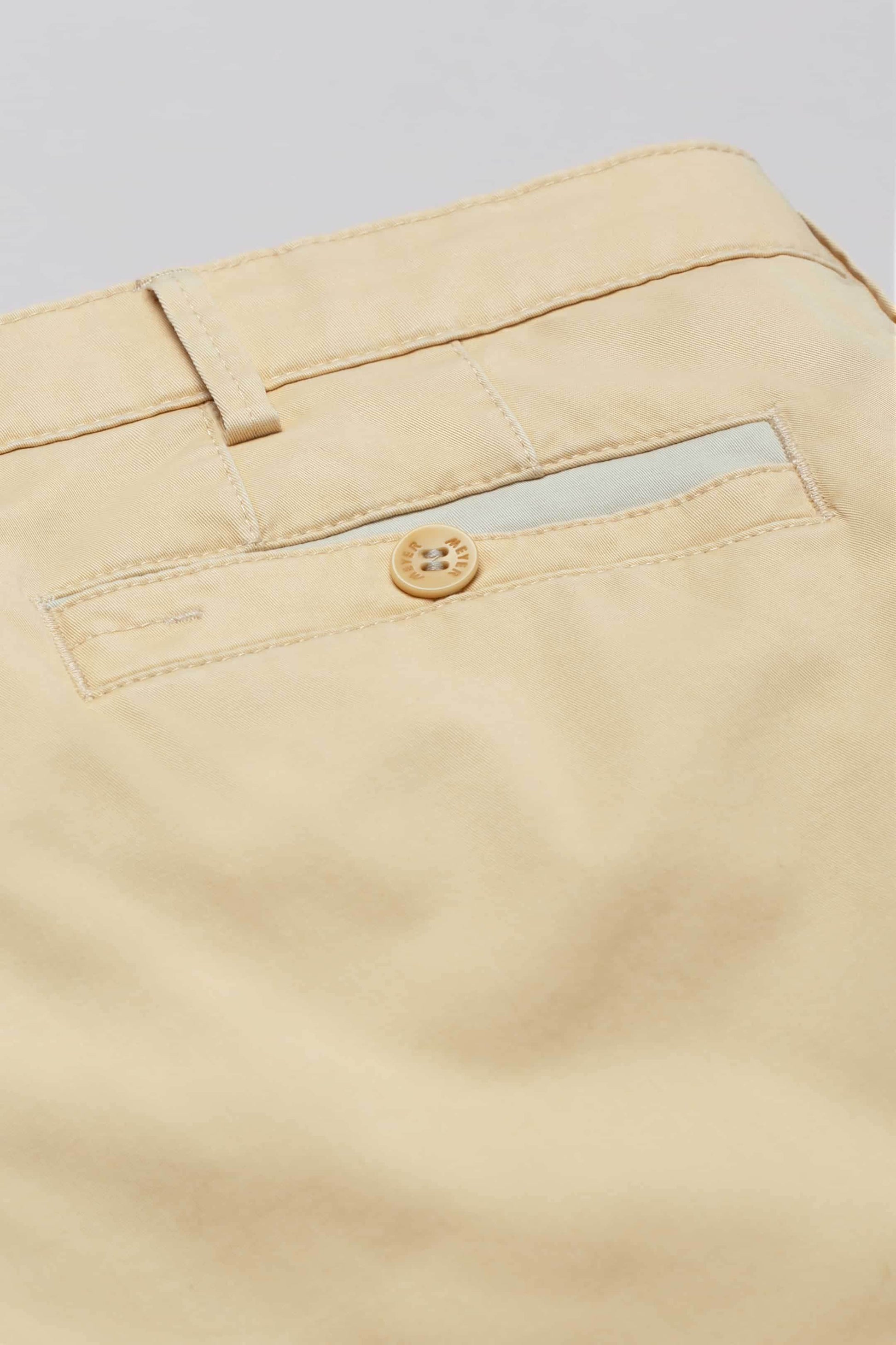 Meyer 223 Oslo Cotton Trousers 1-5054/32 - Beige 1-5054-32-6