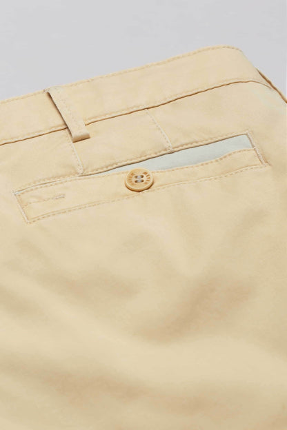 Meyer 223 Oslo Cotton Trousers 1-5054/32 - Beige 1-5054-32-6