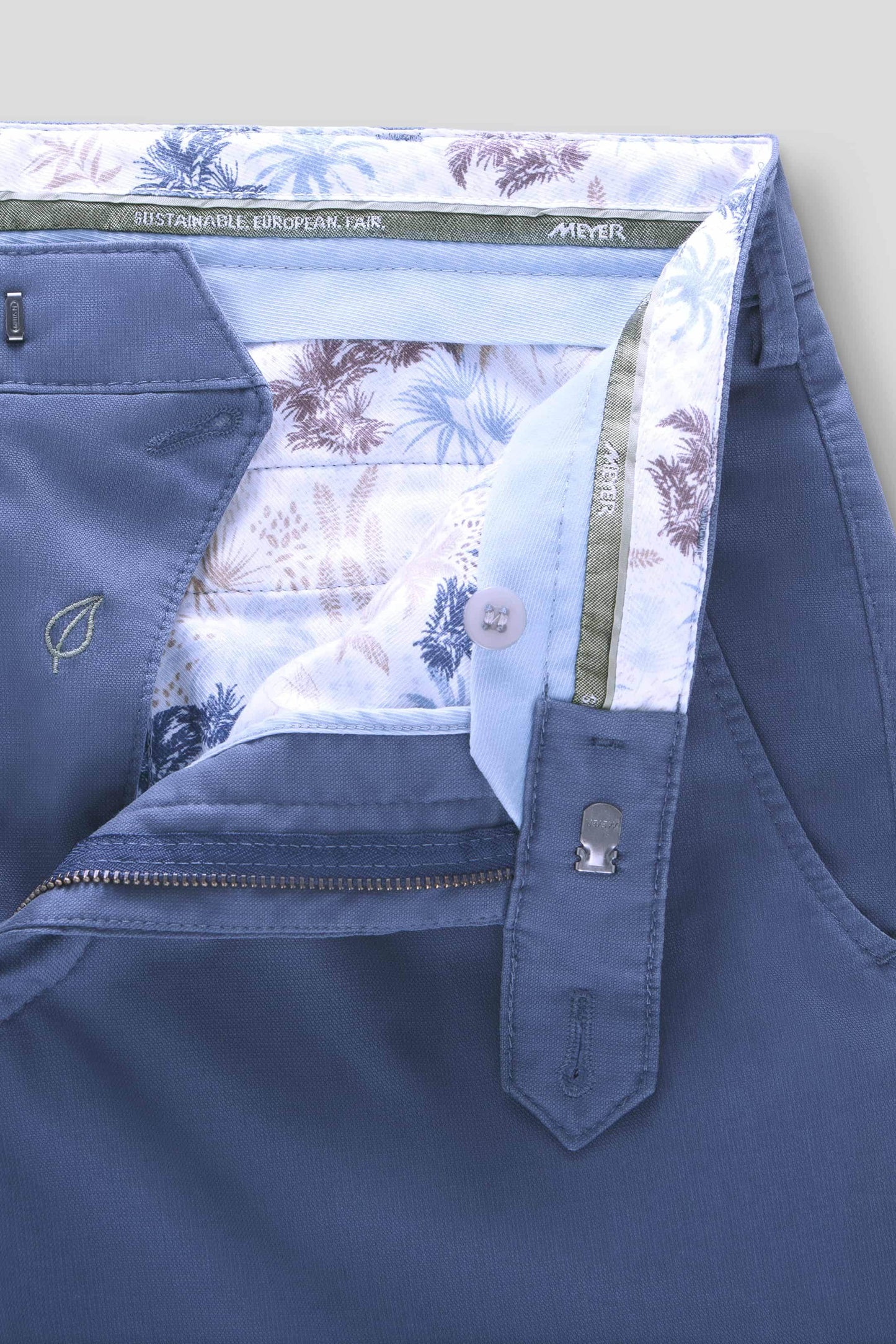 Meyer Roma Trousers 1-5070 17 - Blue 1-5070-17-5