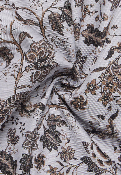 Eterna Slim Fit Shirt 1021/31 F171 - Silver Printed 1021_F17131-2