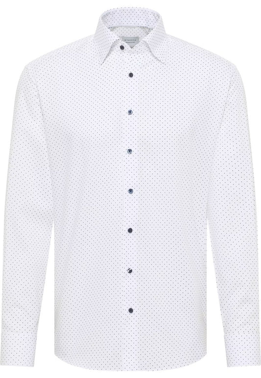 Eterna MODERN FIT Shirt 1022/00 X11U - White Printed 1022-00x11u-3