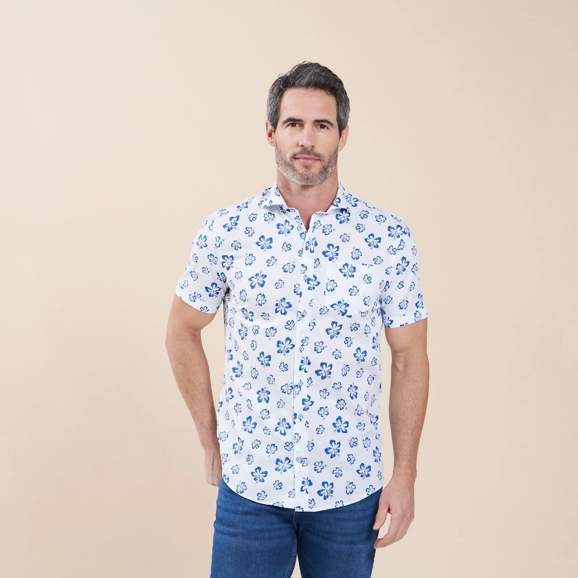 R2 Amsterdam Shirt 117.wspss.020 4 - White 117.WSPSS.020_004_5