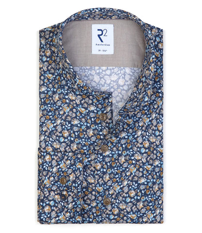 R2 Amsterdam Shirt 118.wsp.135/014 - Blue 118.wsp.135-1