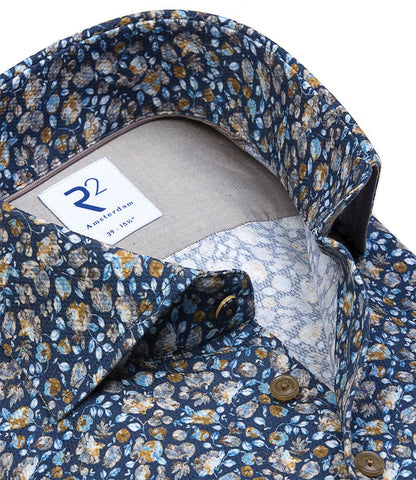 R2 Amsterdam Shirt 118.wsp.135/014 - Blue 118.wsp.135-2