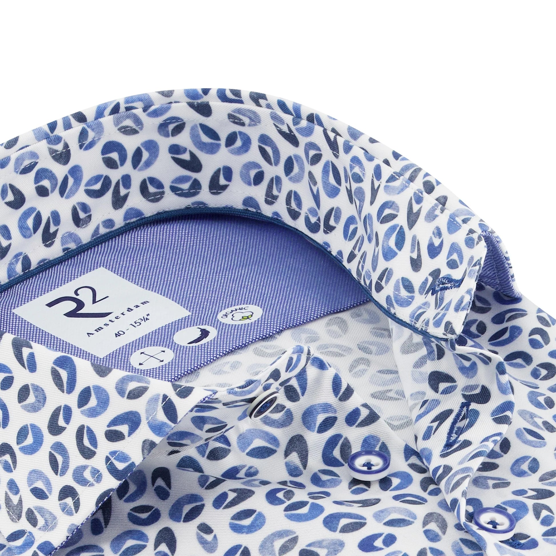 R2 Amsterdam Shirt 120.wsp.037 - Blue 120.WSP.037_014_2