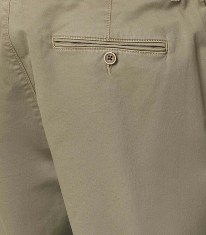 Casa Moda Chris chinos in Four Leaf Clover green, fabric detail