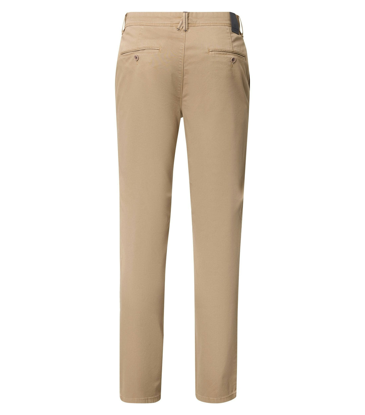 Casa Moda Chris chinos in Tiger's Eye beige, back view