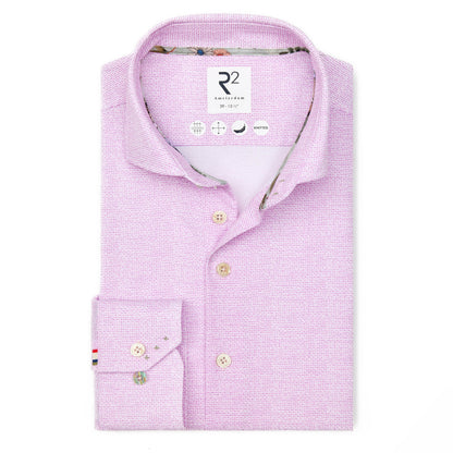 R2 Amsterdam Knitted Long Sleeve Shirt 128.wsp.002 - PINK 128.WSP.002_087_1