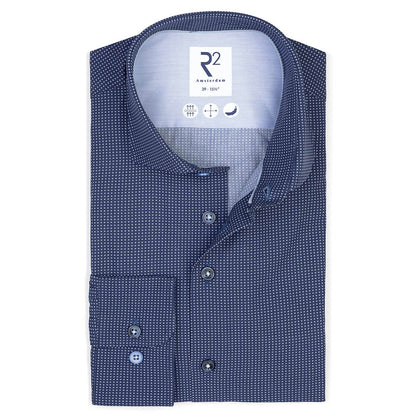 R2 Amsterdam Poplin LS Shirt 128.wsp.081 - Blue 128.WSP.081_014_1