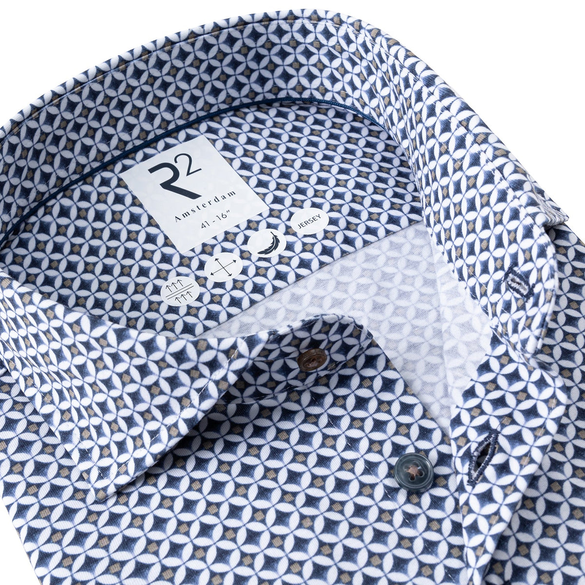 R2 Amsterdam Printed Travel Shirt 134.WSP.008_010_2