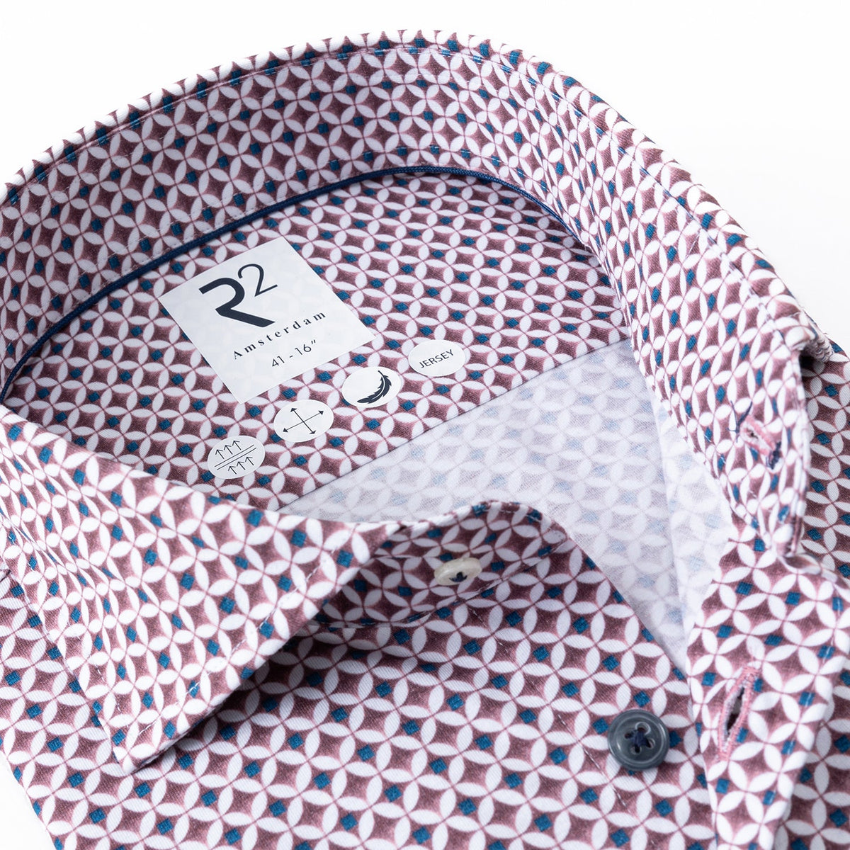 R2 Amsterdam Printed Travel Shirt 134.WSP.008_084_2