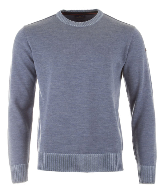 Paul & Shark Round Neck Sweater 14311021 - Blue 143110213601