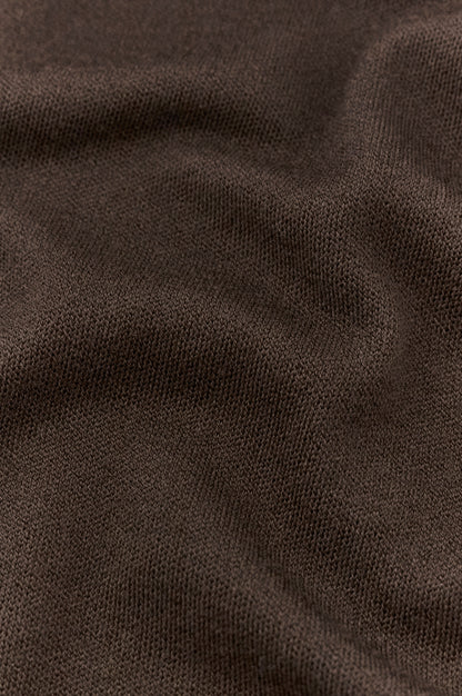 Paul & Shark Wool Half-Zip Sweater with Typhoon Details - Coffee 16311153-494-d4