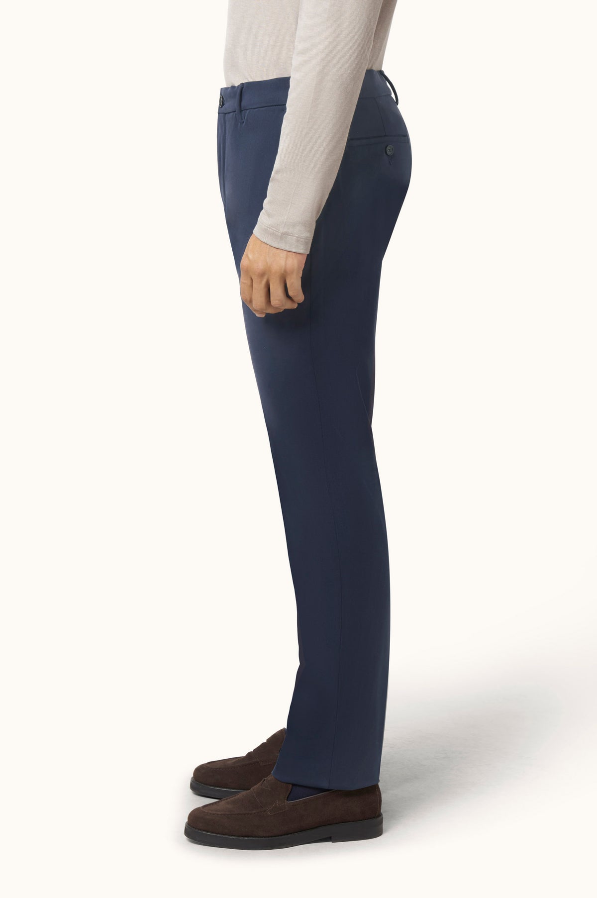 Paul & Shark Bellagio X-Soft Trousers - Dama Blue 16314040-050-ad