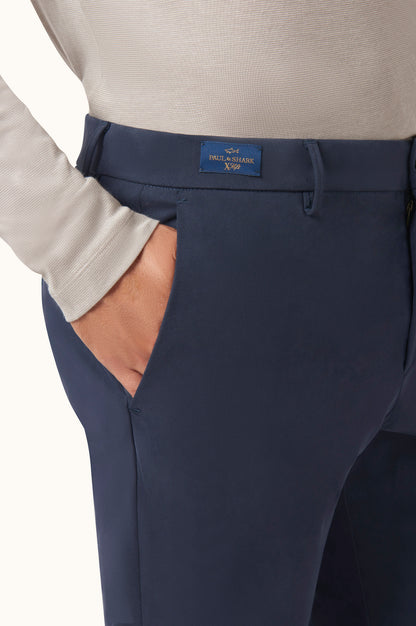 Paul & Shark Bellagio X-Soft Trousers - Dama Blue 16314040-050-ad2