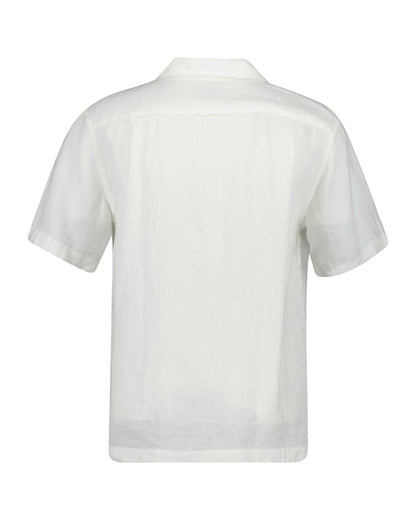 Gant Short Sleeve Linen Shirt 1774621943_8349_019044_WHITE_alternate