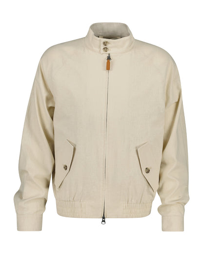 Gant Linen Blend Harrington Jacket EXTRA LARGE 1774623543_3327_019043_SOFT_OAT
