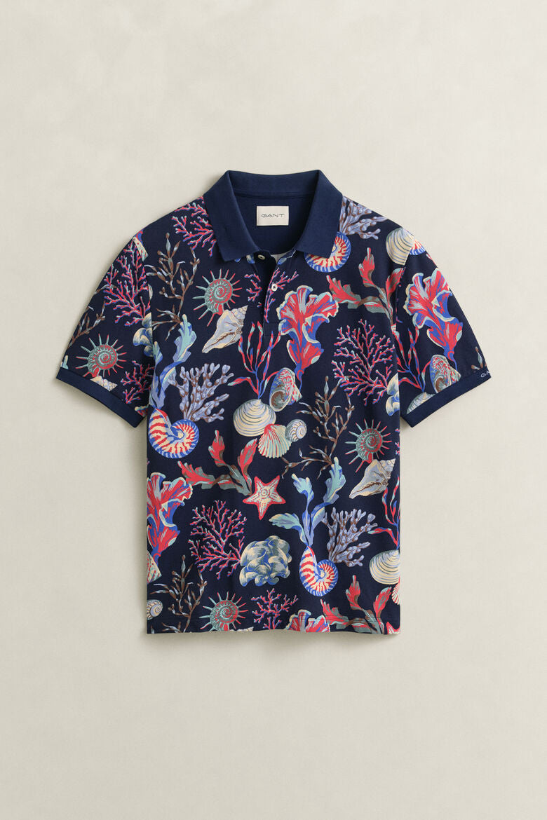 Gant Printed Polo Shirt 1774630935_9239_018904_CLASSIC_BLUE_alternate