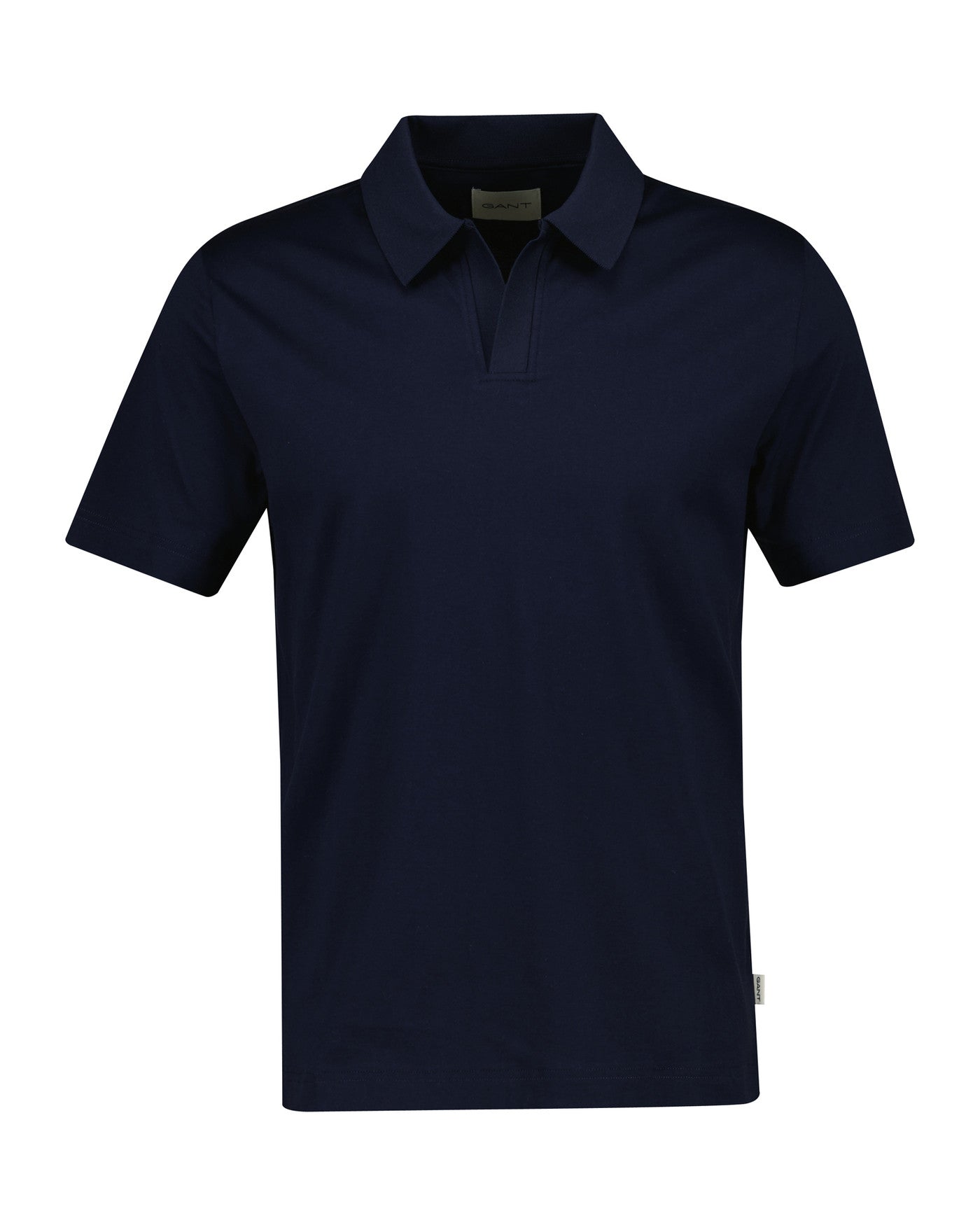 Gant Pima Short Sleeve Polo 1775640746_7657_019192_EVENING_BLUE_alternate