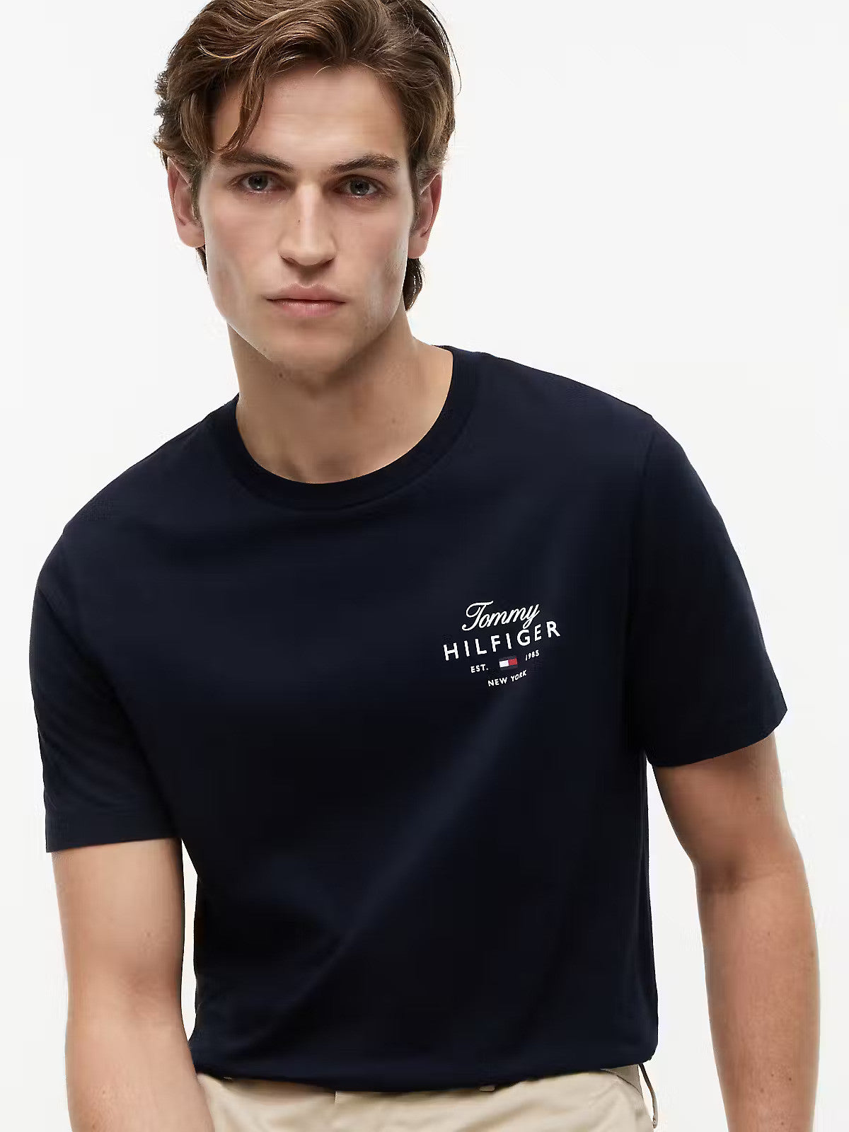 Tommy Hilfiger Script Stack T-Shirt 1776271109_6806_019239_DESERT_SKY