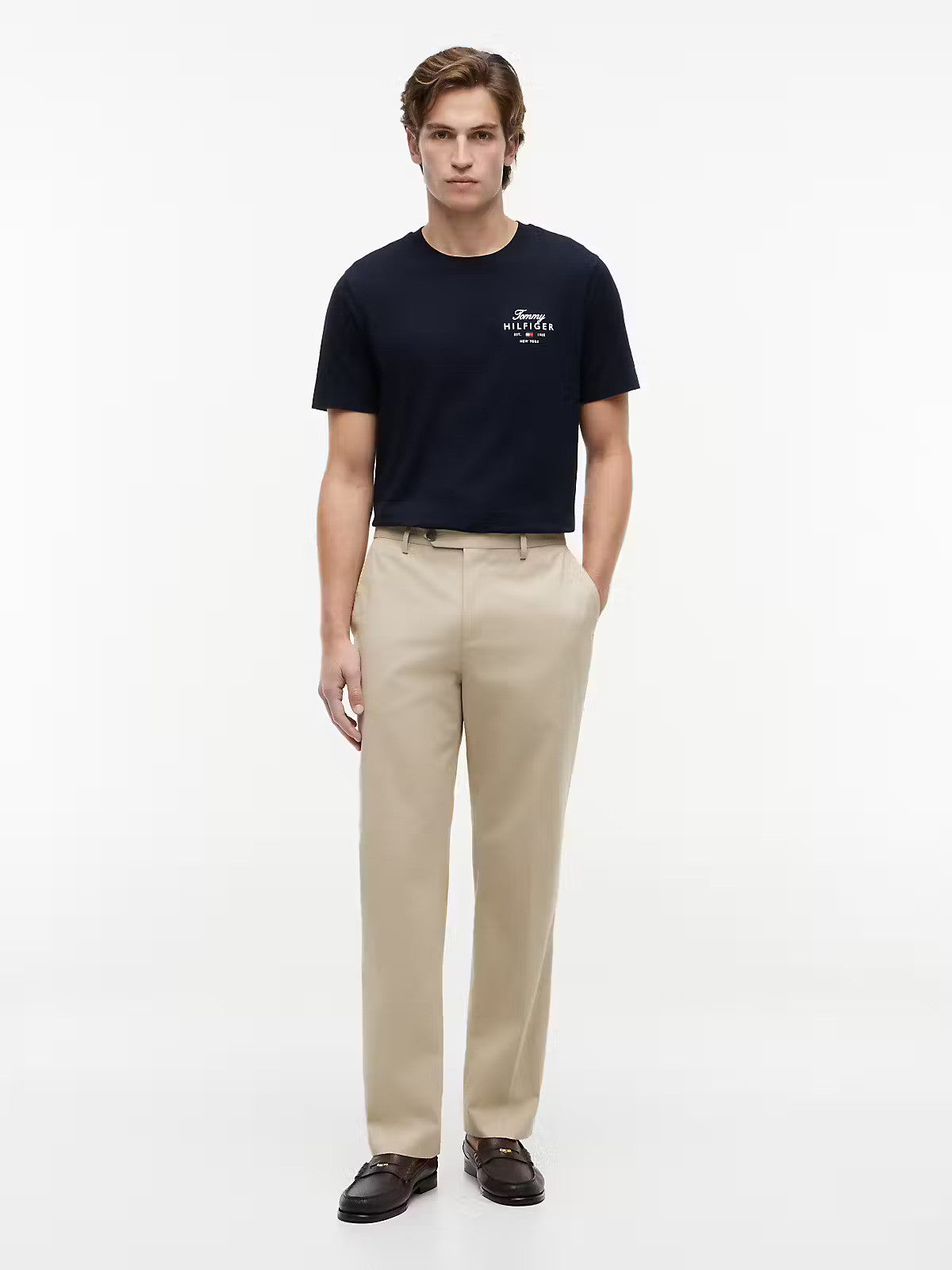 Tommy Hilfiger Script Stack T-Shirt 1776271134_0937_019239_DESERT_SKY_alternate