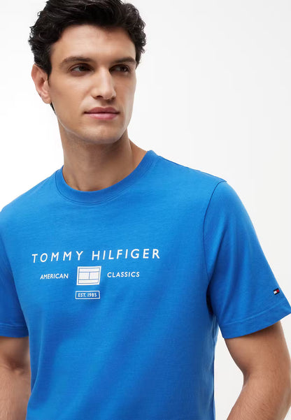 Tommy HIlfiger Brand Love Mono Stack T-Shirt XL 1776277226_7382_019209_BLUE