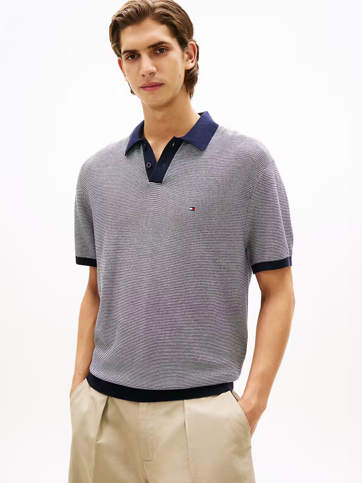 Tommy Hilfiger Cool Touch Structure Polo 1776329205_0083_019208_NAVY_alternate