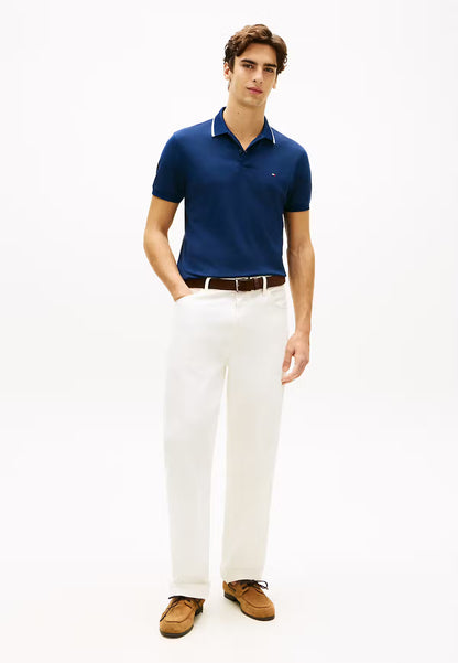 Tommy Hilfiger Performance Tipped Polo Shirt 1776636495_9322_019184_CARBON_NAVY_alternate