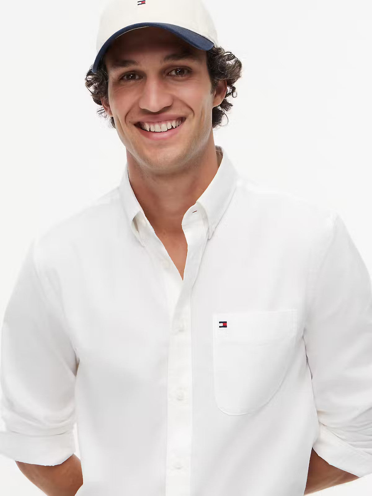 Tommy Hilfiger Slim Fit Light Oxford Shirt 1776636922_0091_019183_WHITE_alternate