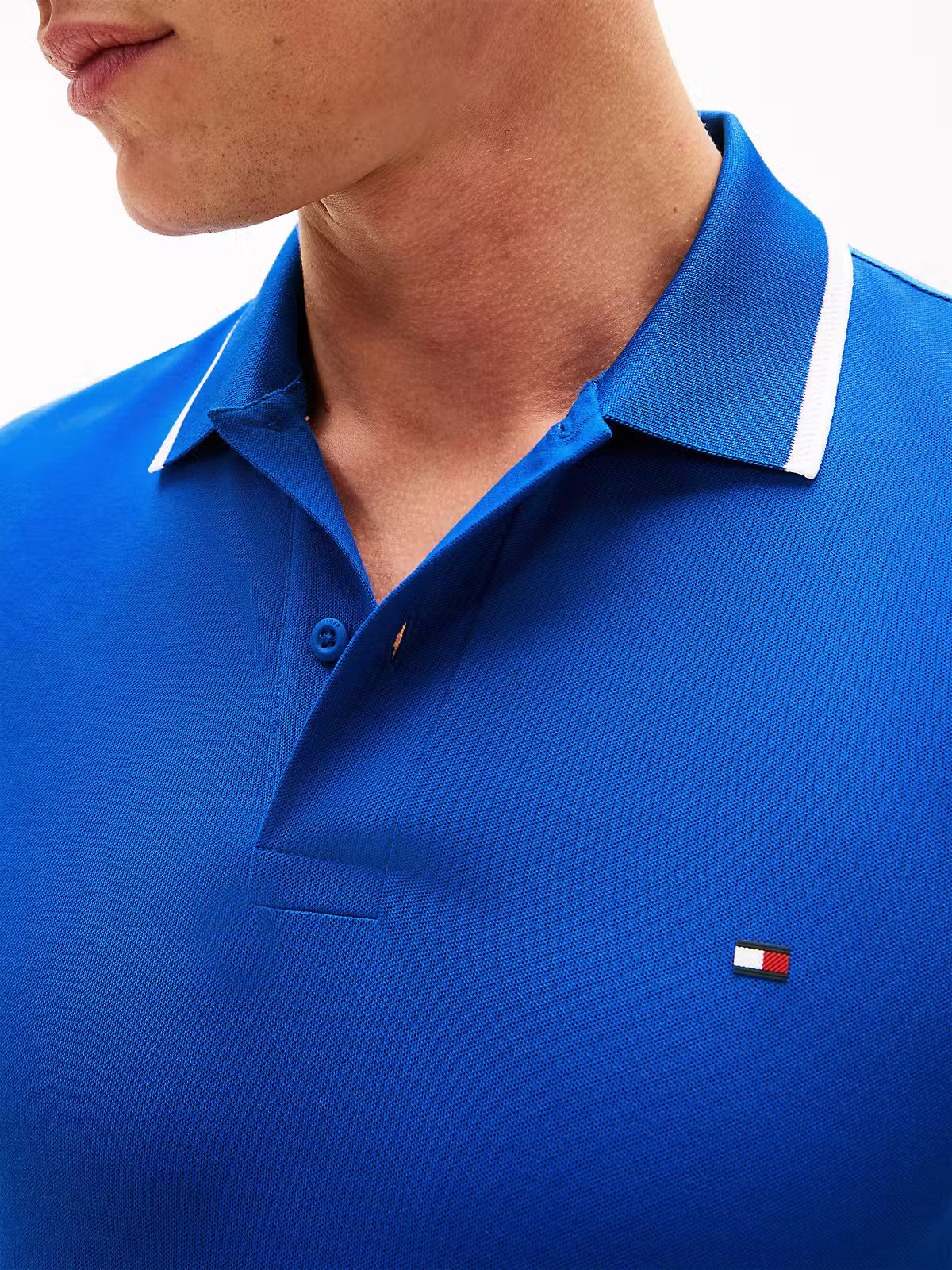 Tommy Hilfiger Performance Tipped Polo Shirt 1776784000_4177_019181_ROYAL_alternate