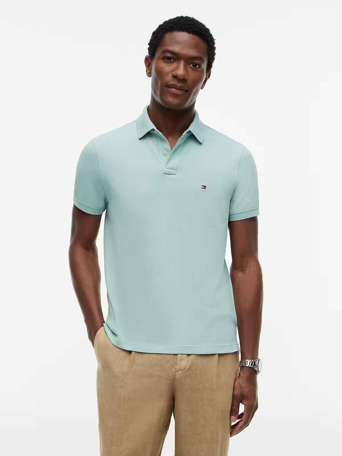 1985 Heritage Organic Cotton Polo – Spring 2026 Elevated Essentials 1776958546_8935_019174_GREEN