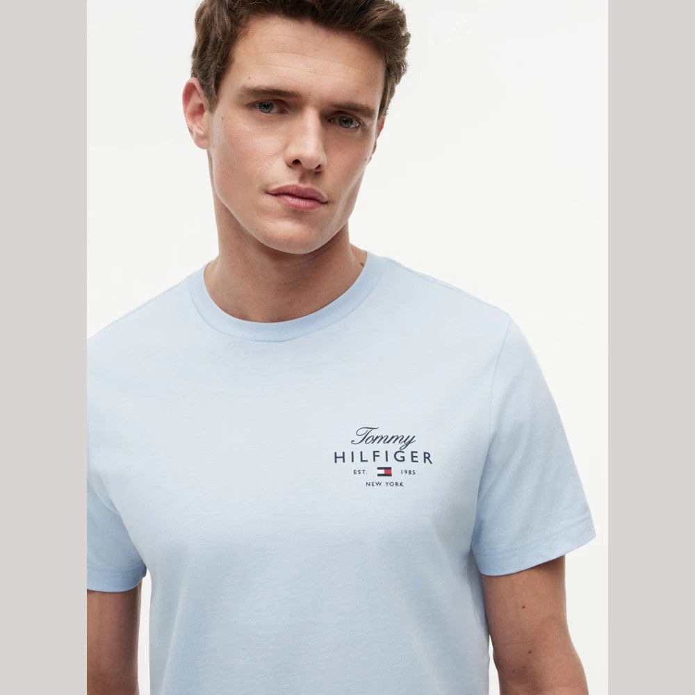 Script Stack Regular Tee - Breezy Blue 1777643239_951_019290_BLUE_alternate