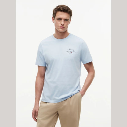 Script Stack Regular Tee - Breezy Blue XL 1777644119_1021_019290_BLUE