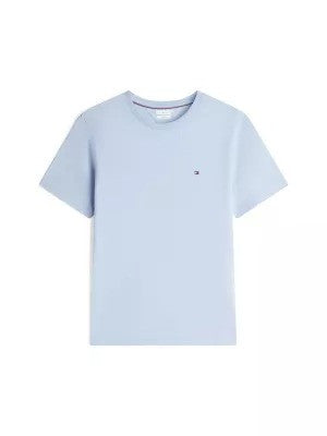 Essential Seasonal Regular Fit Solid Tee - BS 1777645738_3039_019165_SKY_alternate