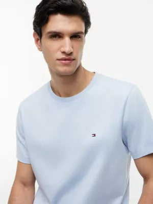 Essential Seasonal Regular Fit Solid Tee - BS 1777645738_7858_019165_SKY_alternate
