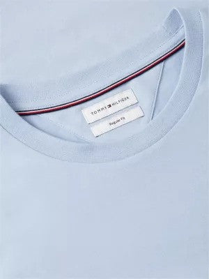 Essential Seasonal Regular Fit Solid Tee - BS 1777645739_1617_019165_SKY_alternate