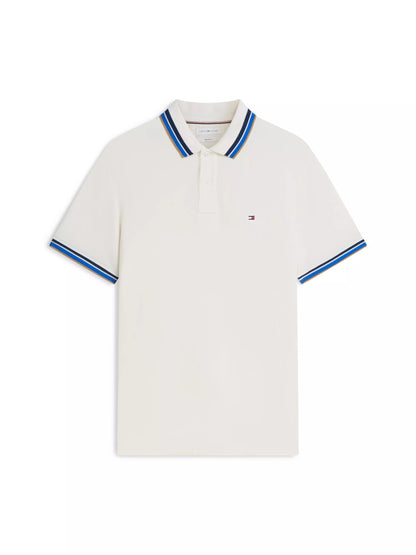 Premium Organic Cotton Contrast Polo – Summer 26 - WH 1778140893_9575_019291_WHITE_alternate