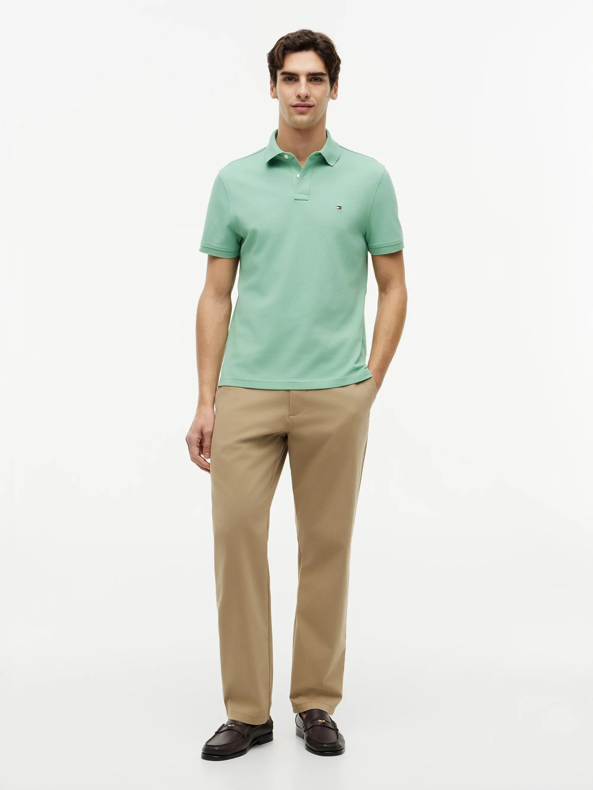 1985 Heritage Organic Cotton Polo – Elevated Essentials GR 1778141989_5768_019294_GREEN_alternate