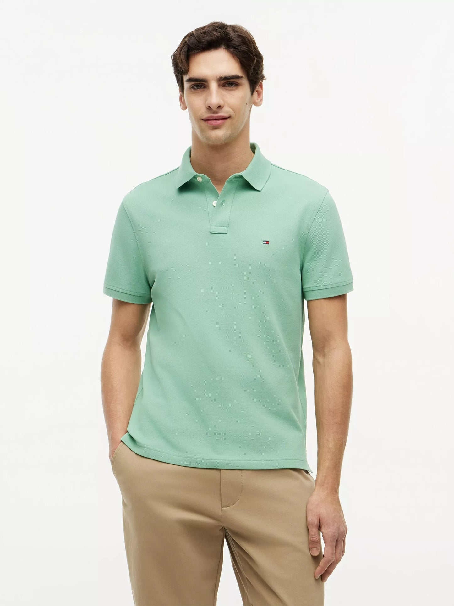 1985 Heritage Organic Cotton Polo – Elevated Essentials GR 1778141990_1788_019294_GREEN_alternate