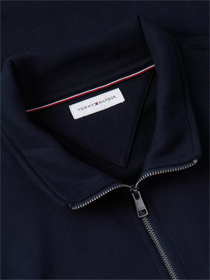 Essential Heritage 1/4 Zip Terry Knit – Elevated Essentials BL 1778142625_5448_019296_BLACK_alternate